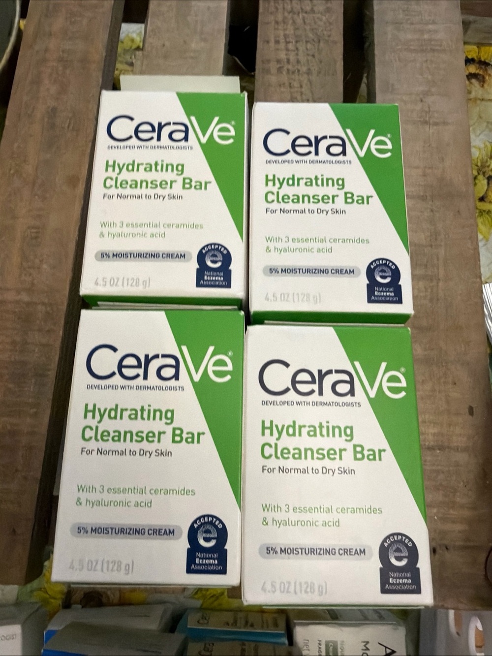 4- Cerave Hydrating Cleanser Bar